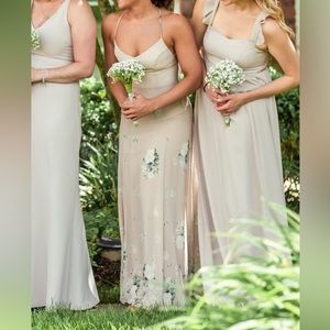 Show Me Your MuMu Godshaw Goddess Dress in Bouquet Blush Size XS